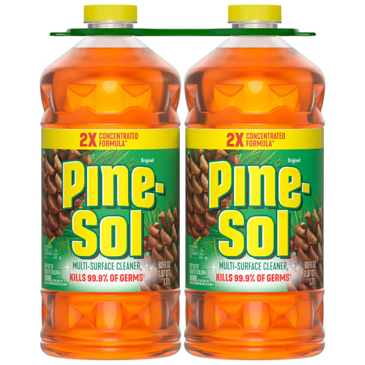 Pine-Sol Multi-Surface Cleaner, 60 fl oz, 2-count